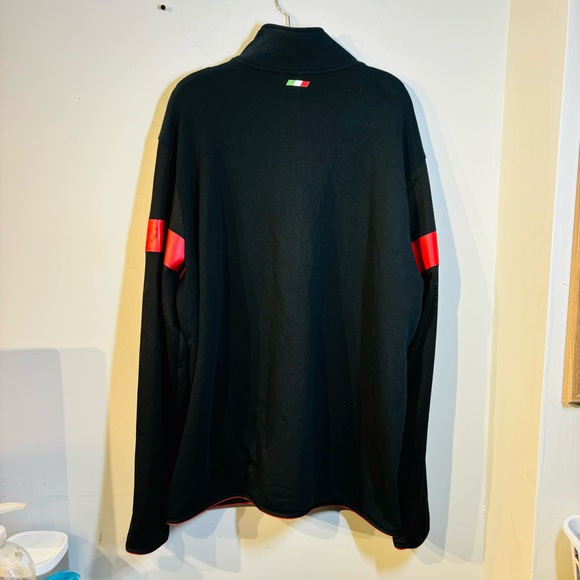 Puma Scuderia Ferrari X Black Full Zip Racing Sweater - Picture 6 of 8